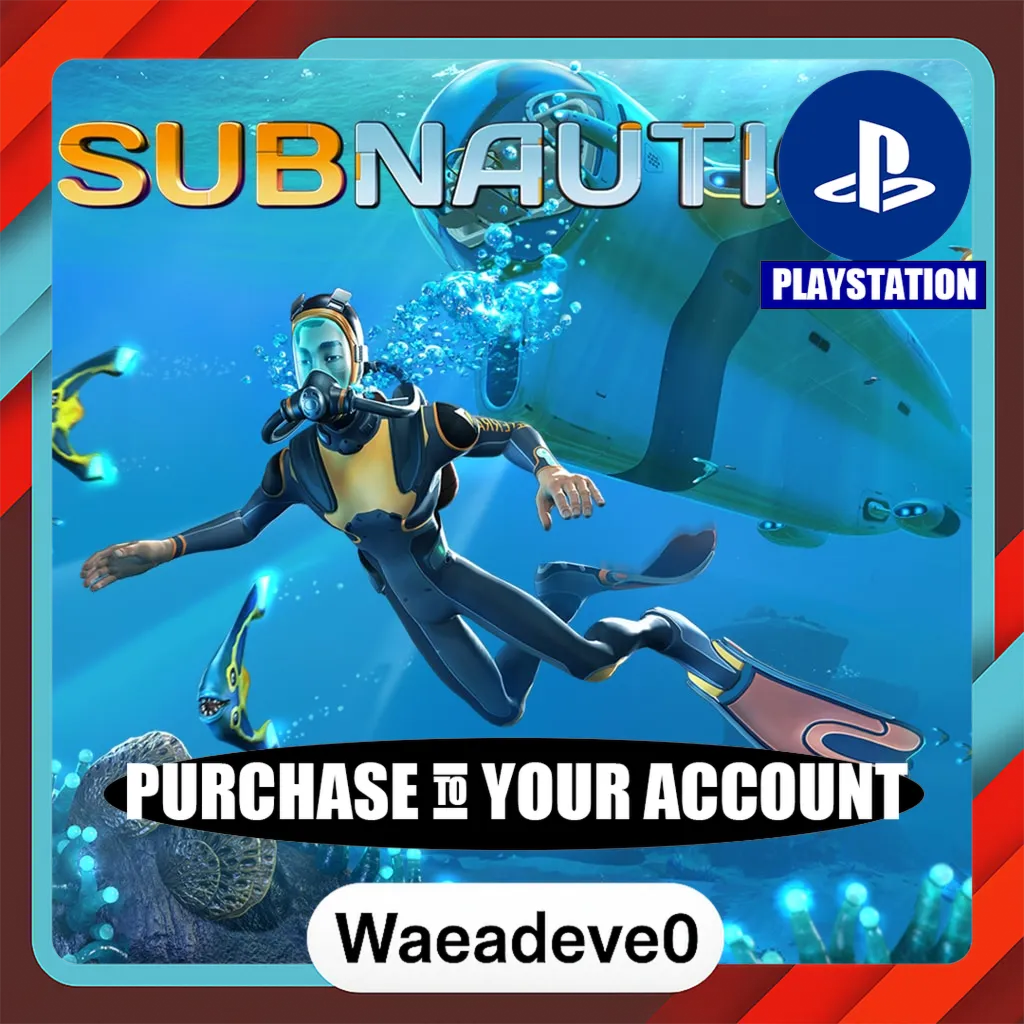 Subnautica PS4 & PS5 – PlayStation (PSN) – Purchase in Your Account