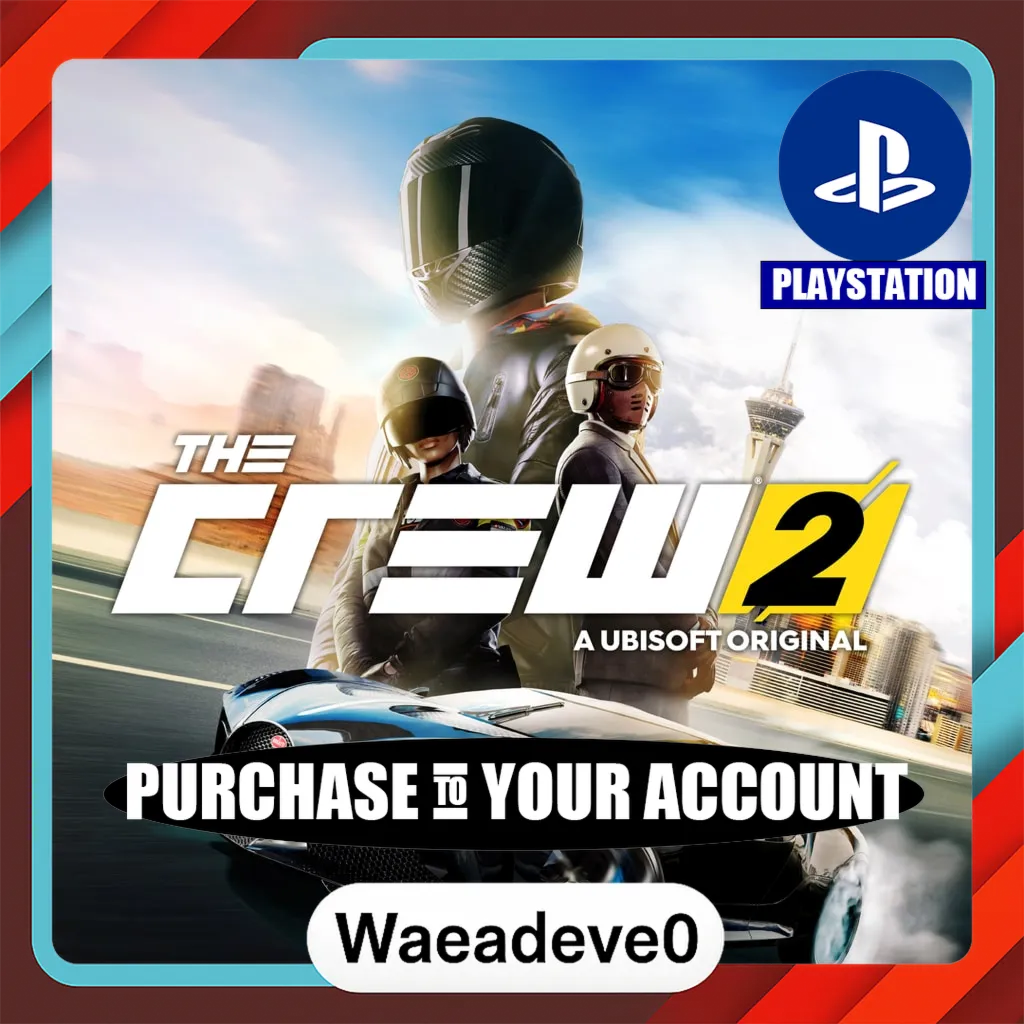 The Crew® 2 Standard Edition – PlayStation (PSN) – Purchase in Your Account