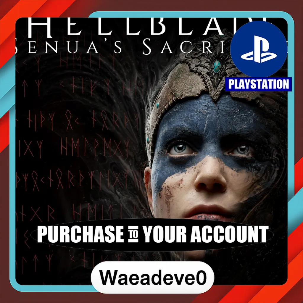 Hellblade: Senua’s Sacrifice – PlayStation (PSN) – Purchase in Your Account