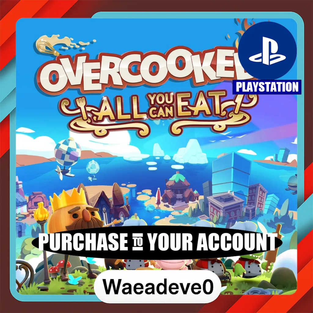 Overcooked! All You Can Eat – PlayStation (PSN) – Purchase in Your Account