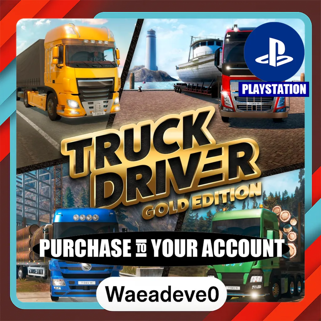 Truck Driver - Gold Edition – PlayStation (PSN) – Purchase in Your Account