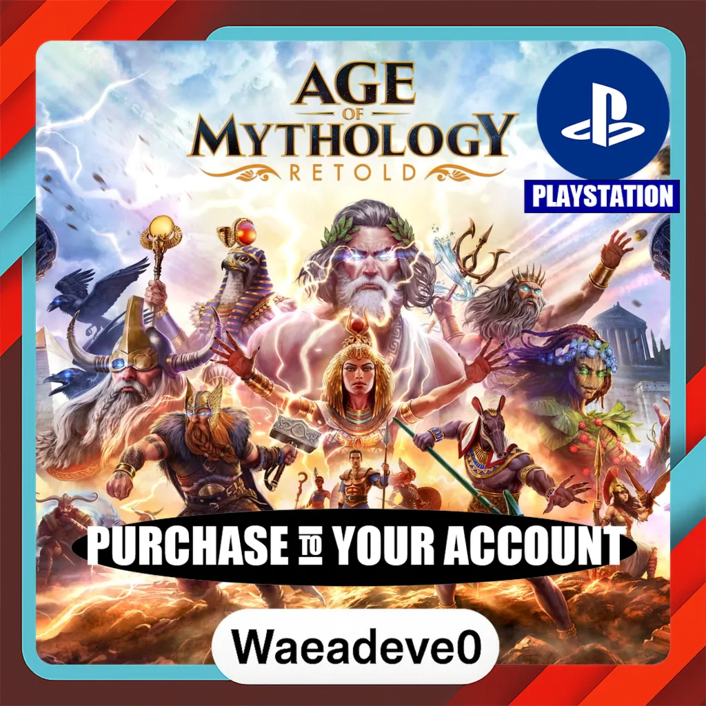 Age of Mythology: Retold Standard Edition – PlayStation (PSN) – Purchase in Your Acco