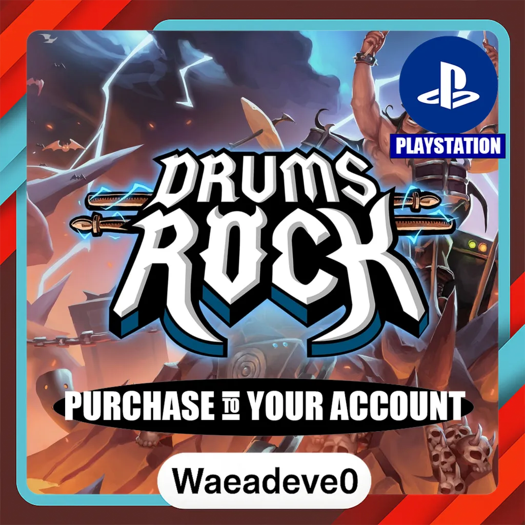 Drums Rock – PlayStation (PSN) – Purchase in Your Account