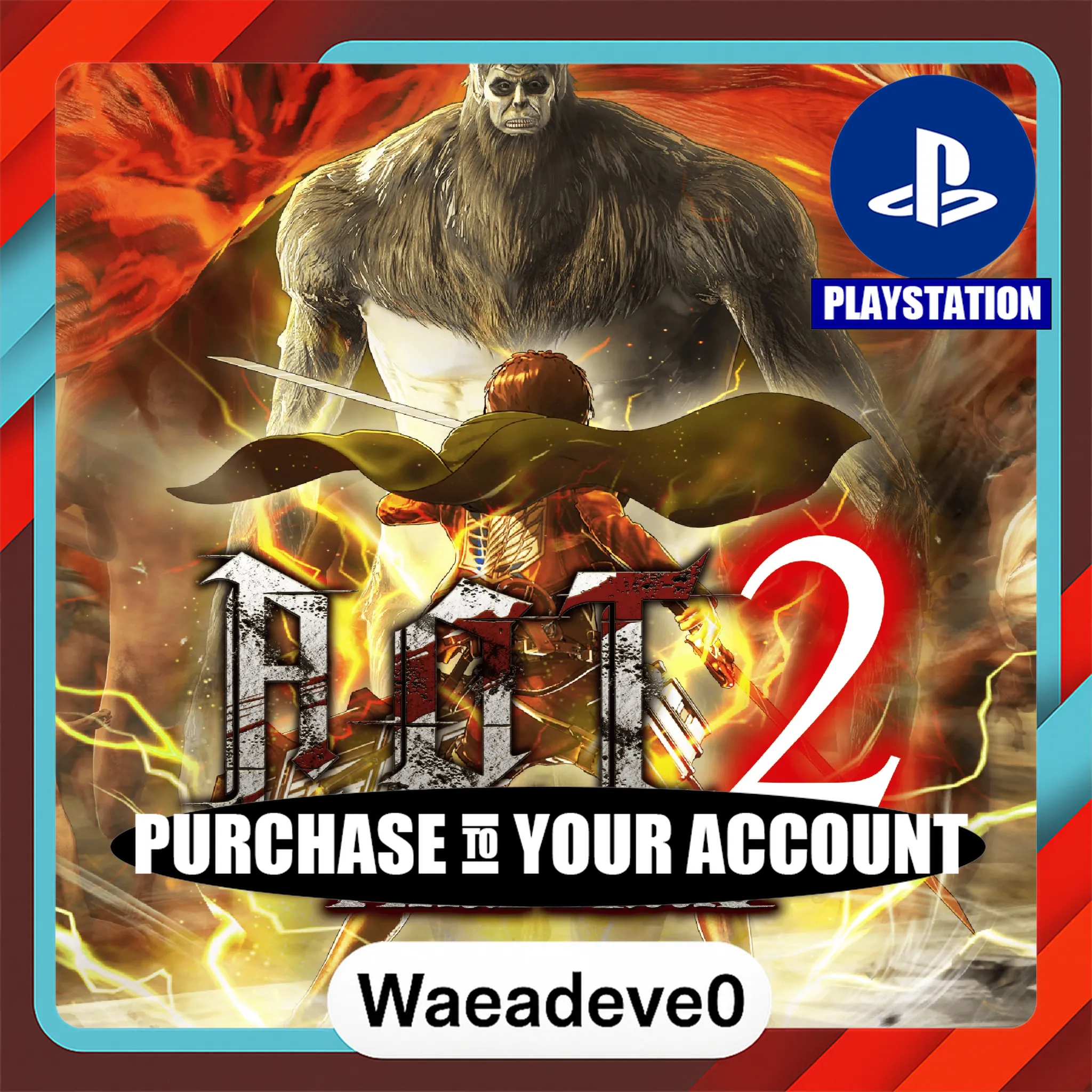 A.O.T. 2: Final Battle – PlayStation (PSN) – Purchase in Your Account