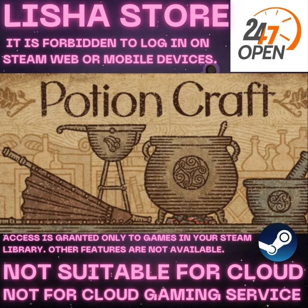 Potion Craft: Alchemist Simulator Стим Оффлайн На 30 или 90 дней