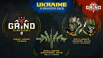 Grind Survivors: Ukraine Supporter Pack DLC - STEAM RU