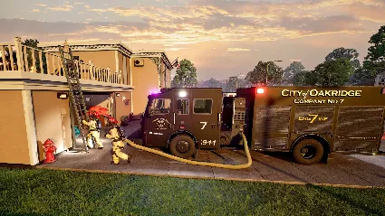 Firefighting Simulator: Ignite - Blackout Truck Edition Skins DLC