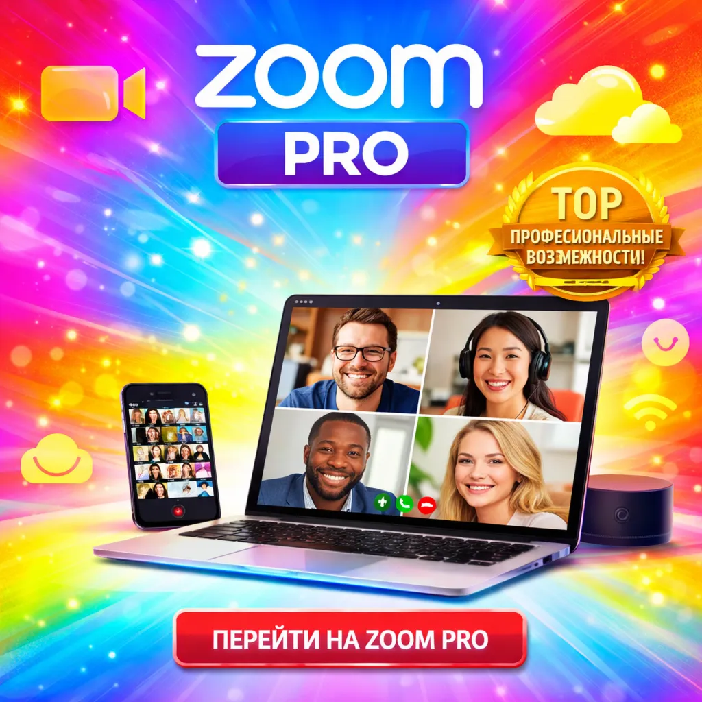 🔑Zoom One Pro подписка. Зум про  месяц/год, легко!🔑