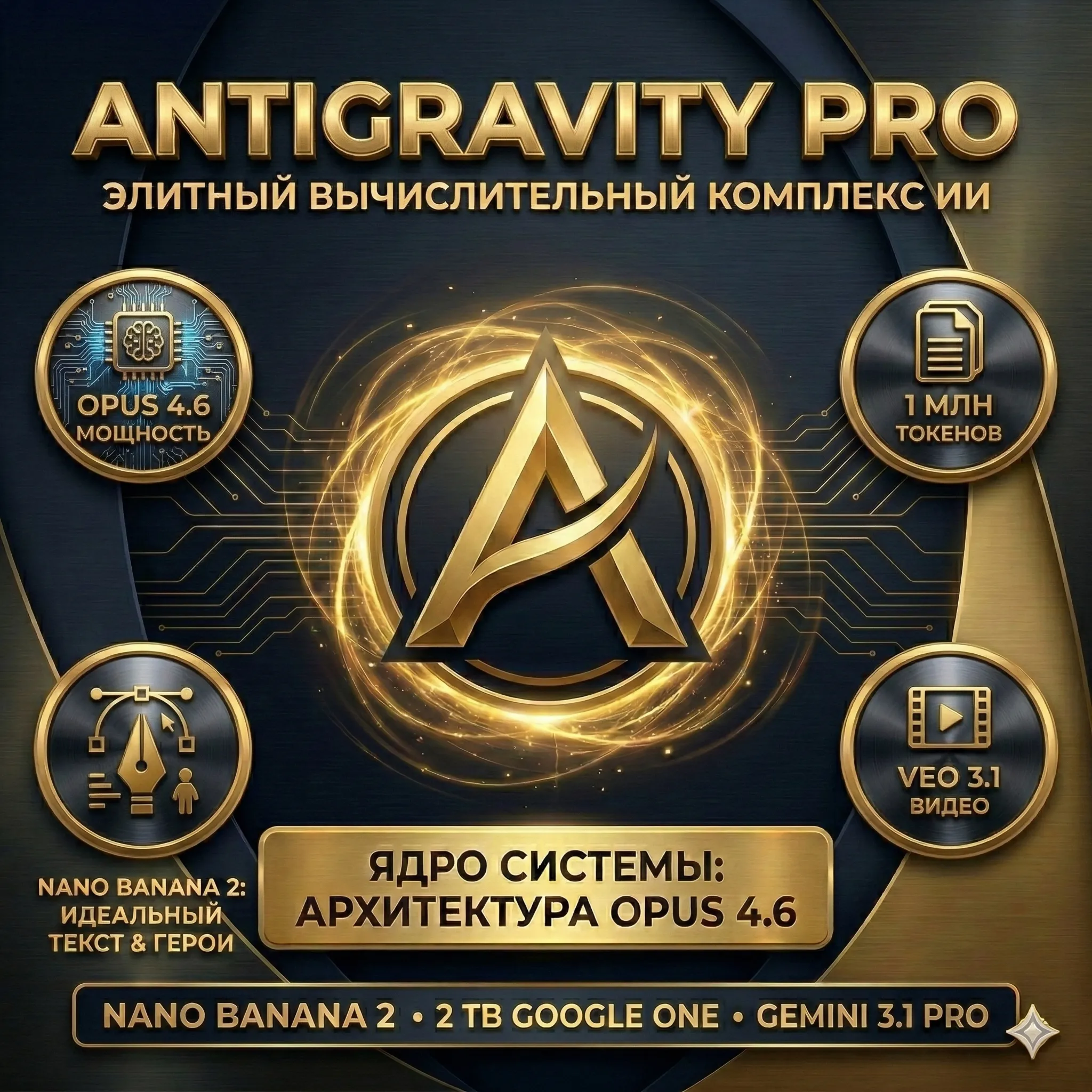 Antigravity ULRTA / PRO | GOOGLE AI PRO | Gemini 3.1| Claude Opus 4.6|ЛИЧНЫЙ 6месяцев