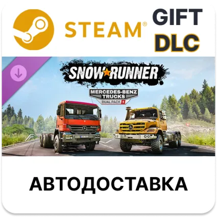 SnowRunner - Mercedes-Benz Trucks Dual Pack 1 Steam DLC