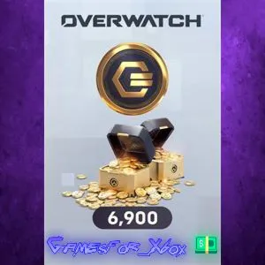 ️Overwatch - 6000 +900 Bonus Overwatch Coins XBOX DLC