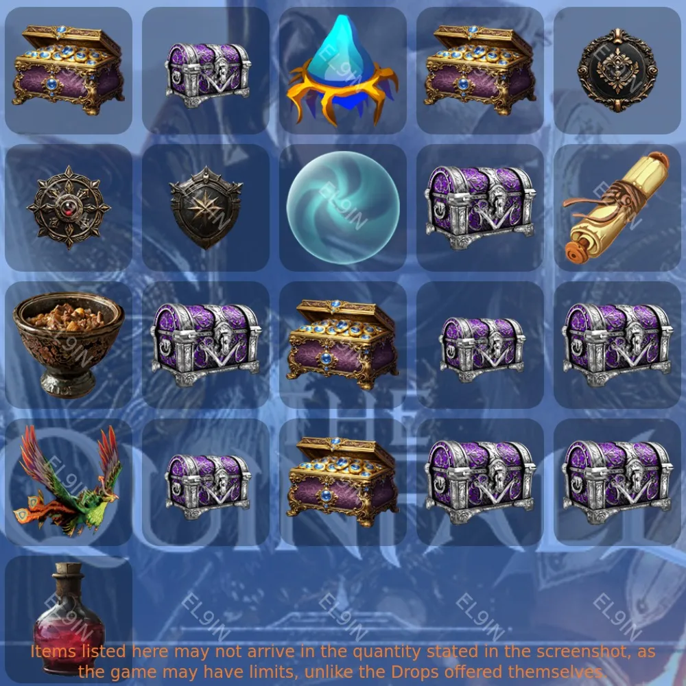 The Quinfall⭐Твич Дропсы21 предметов + 