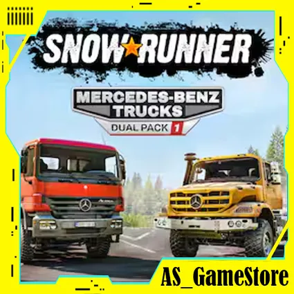 ⚫ ️SnowRunner - Mercedes-Benz Trucks Dual Pack 1 | ПК Epic Games EGS