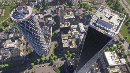 Cities: Skylines II - Creator Pack: Office Evolution DLC