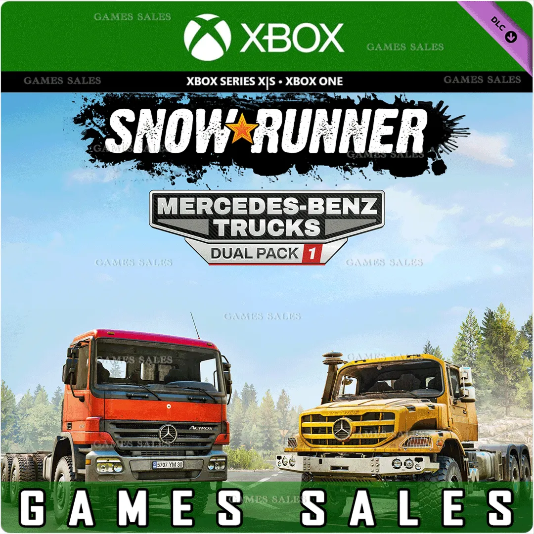 ️SNOWRUNNER - MERCEDES-BENZ TRUCKS DUAL PACK 1️XBOX ONE|XSКЛЮЧ