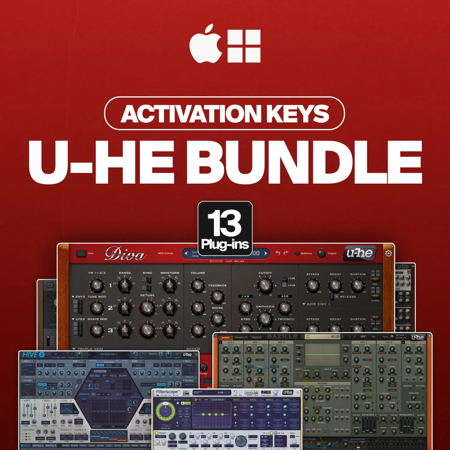 U-he All Plugins [ЛИЦЕНЗИЯ] Автовыдача