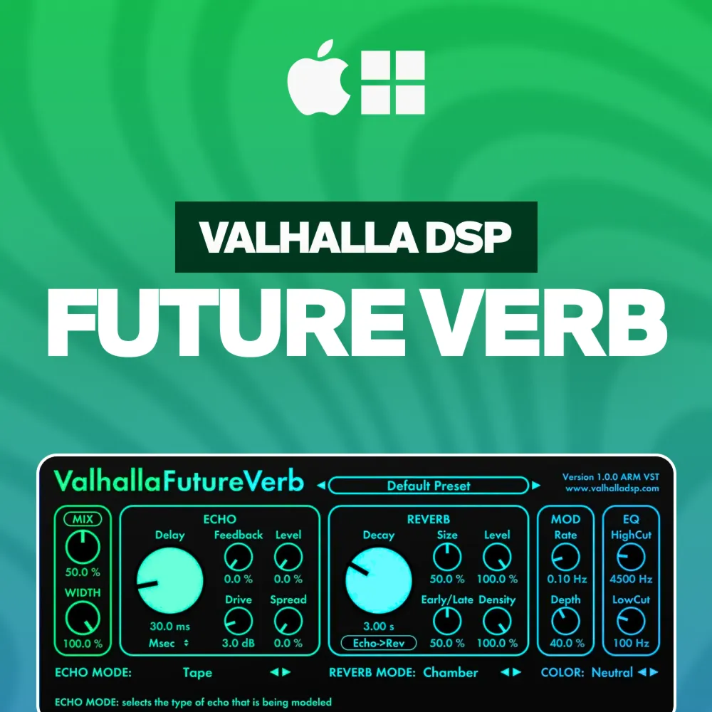 Valhalla DSP FutureVerb [ЛИЦЕНЗИЯ] Быстрая выдача
