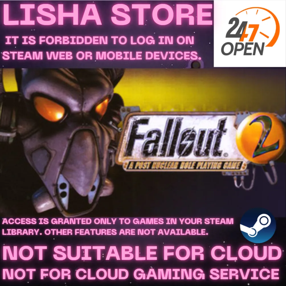 Fallout 2 A Post Nuclear Role Playing Стим Оффлайн На 30 или 90 дней