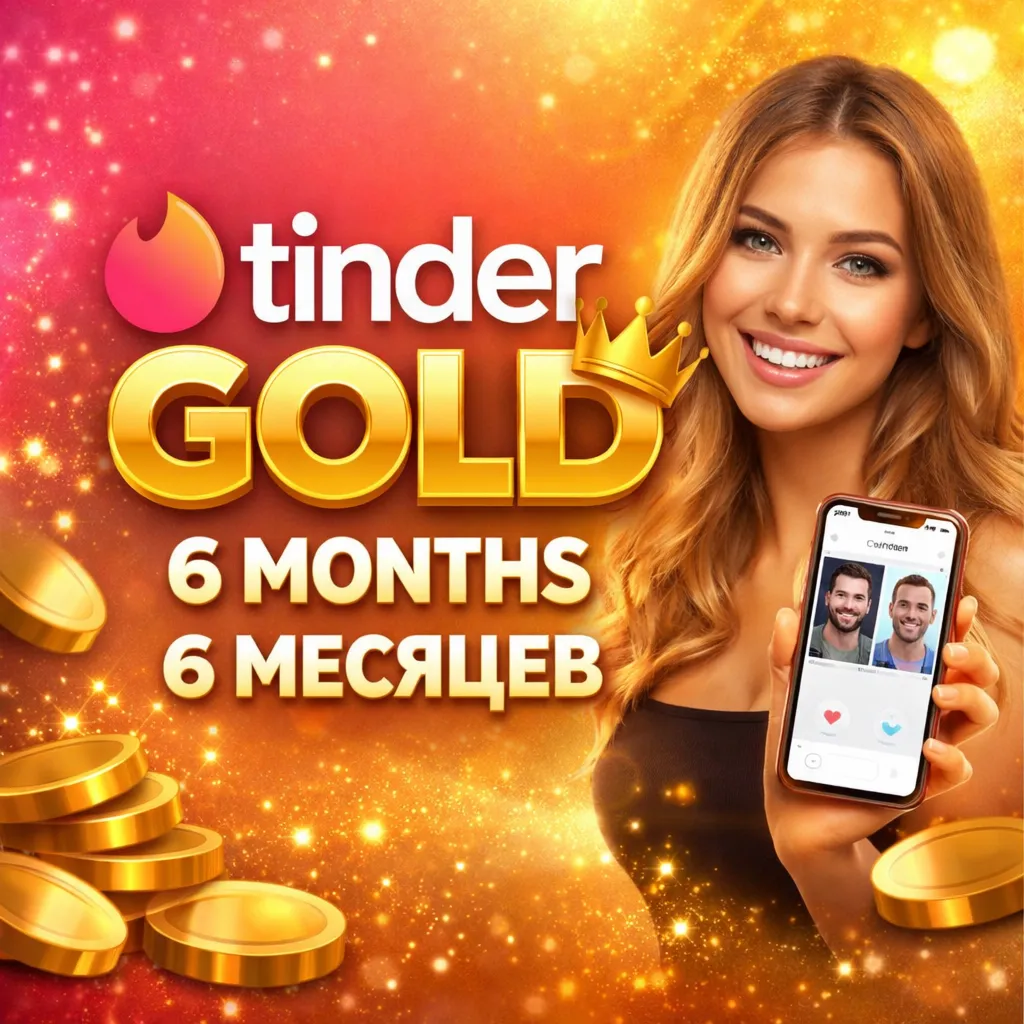 TINDER GOLD 6 МЕСЯЦЕВ Ключ