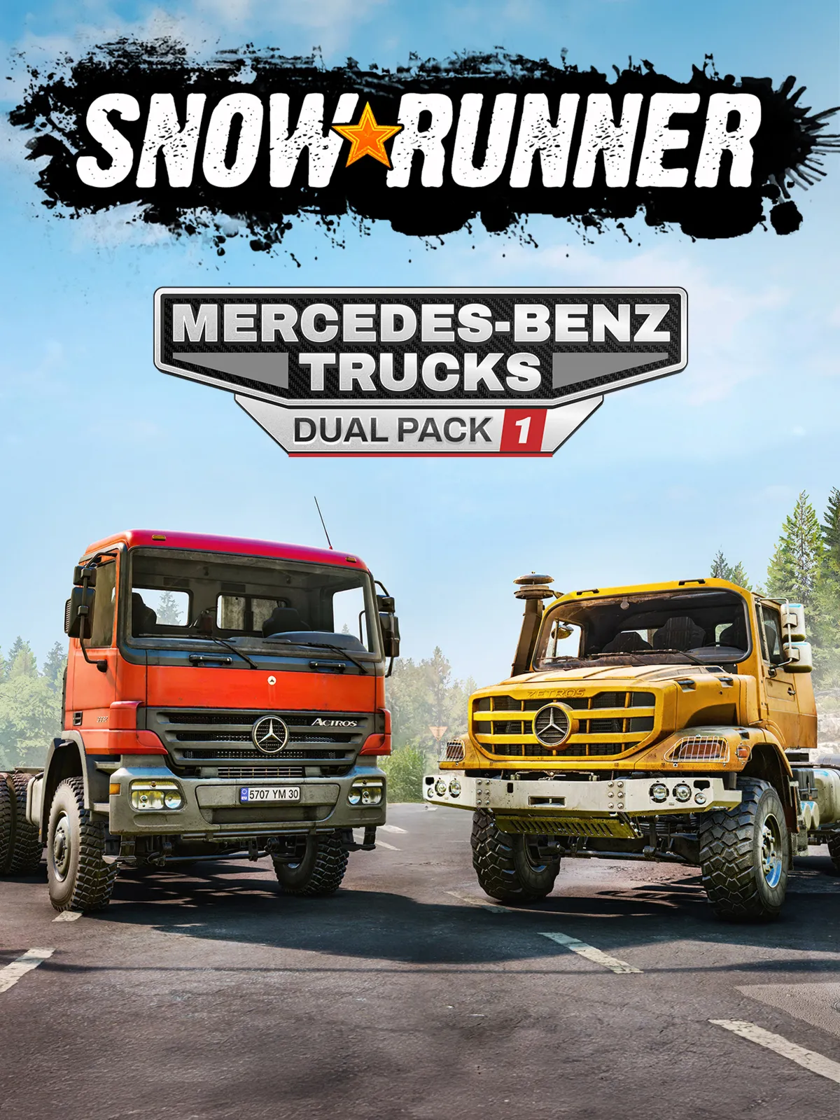  SnowRunner - Mercedes-Benz Trucks Dual Pack 1  EPIC GAMES  (PC)
