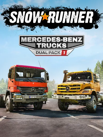 🔴 SnowRunner - Mercedes-Benz Trucks Dual Pack 1 ✅ EPIC GAMES 🔴 (PC)