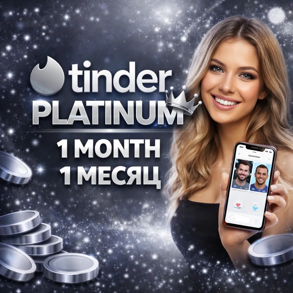 Ключ к Tinder Platinum на 1 месяц