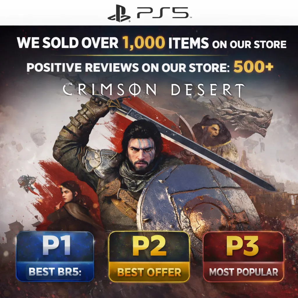 Crimson Desert | PS5 | Аренда | Офлайн, частный P3 | Онлайн, общий P2 |  PayPal