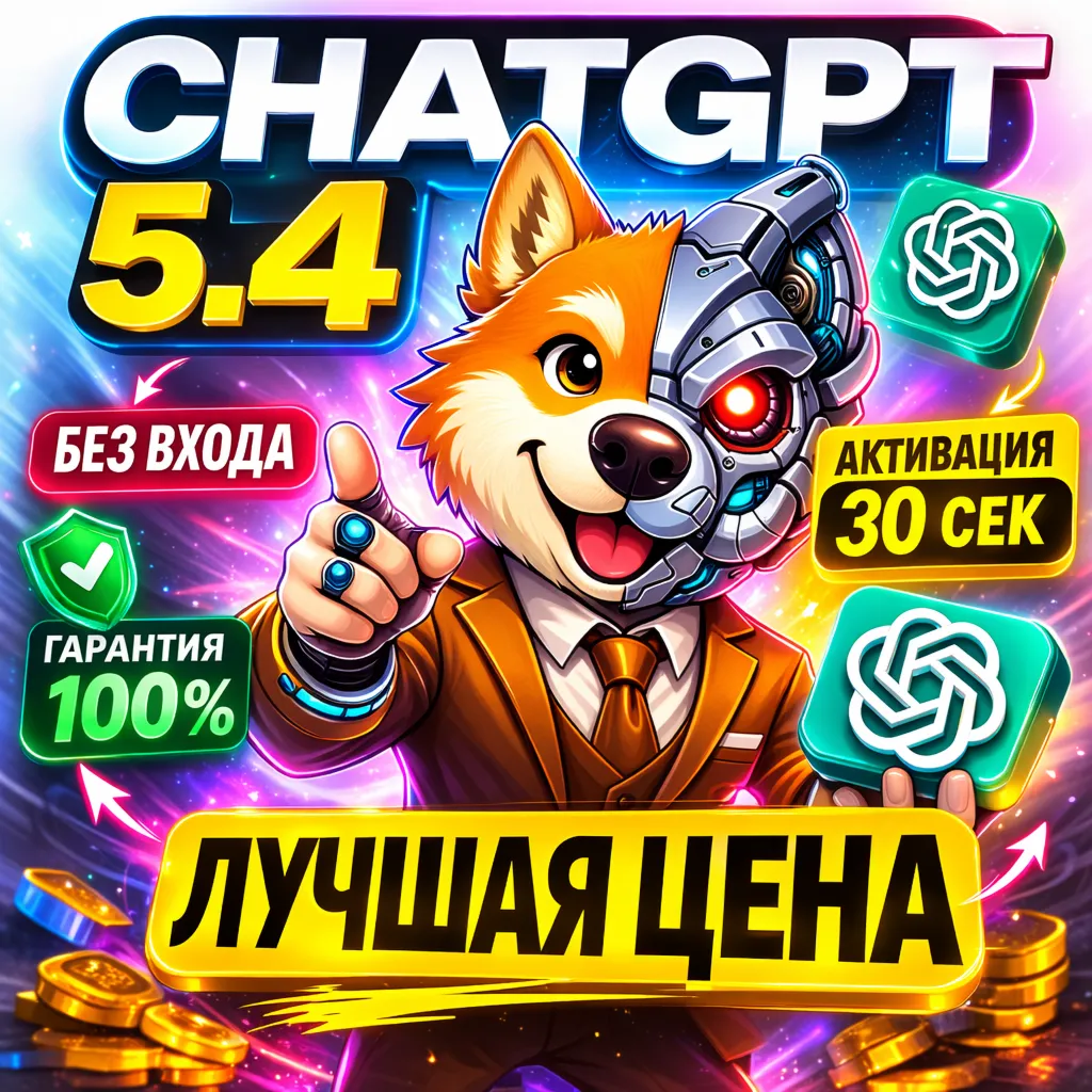 ChatGPT Business 1 месяц | Доступ по приглашению | GPT-5 | Мгновенно