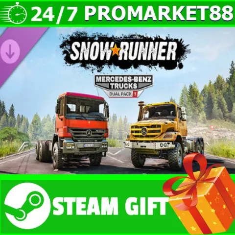 ️SnowRunner - Mercedes-Benz Trucks Dual Pack 1 STEAM