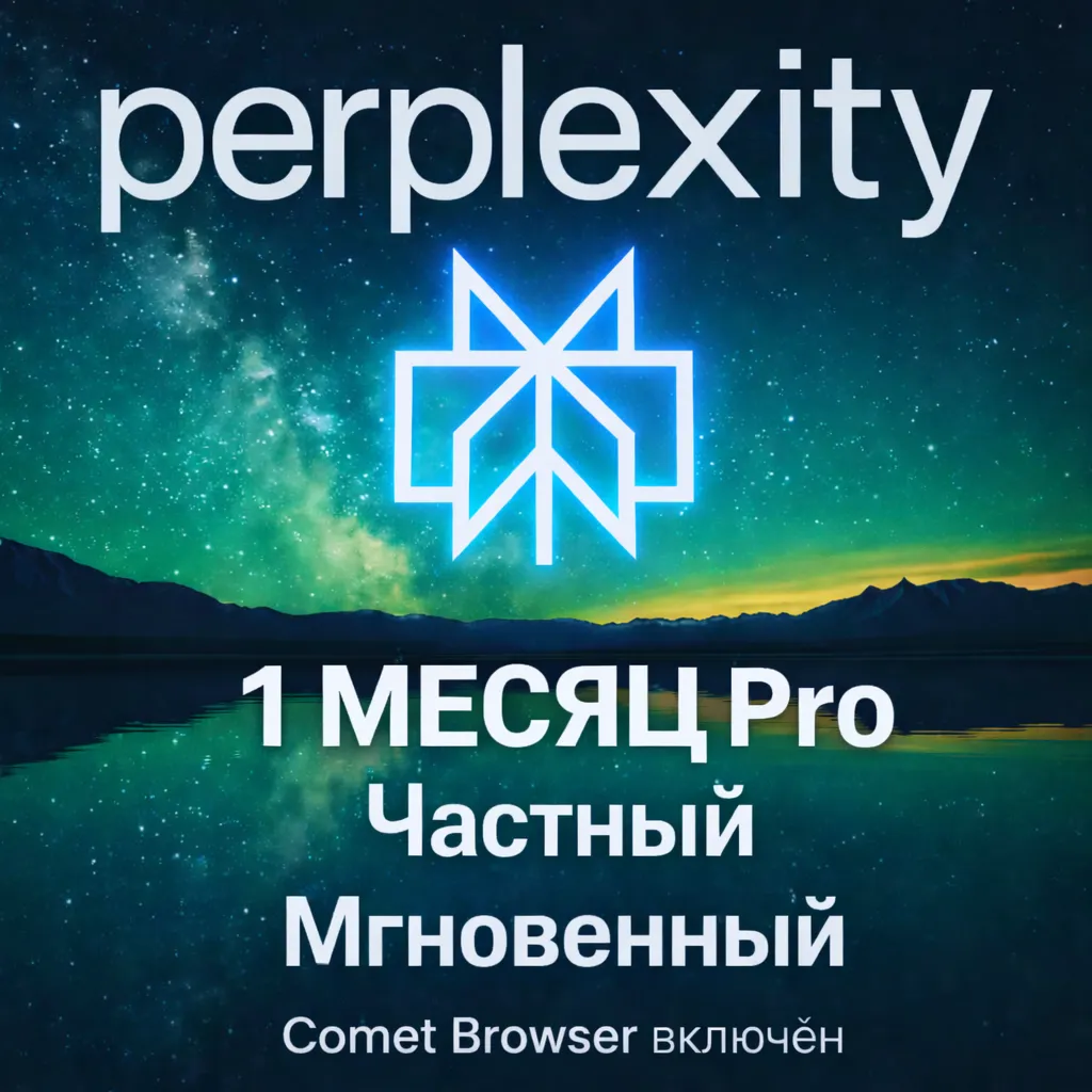 Perplexity AI Pro l 1 МЕСЯЦ | ПРОДЛЕНИЕ l ВАШ АККАУНТ