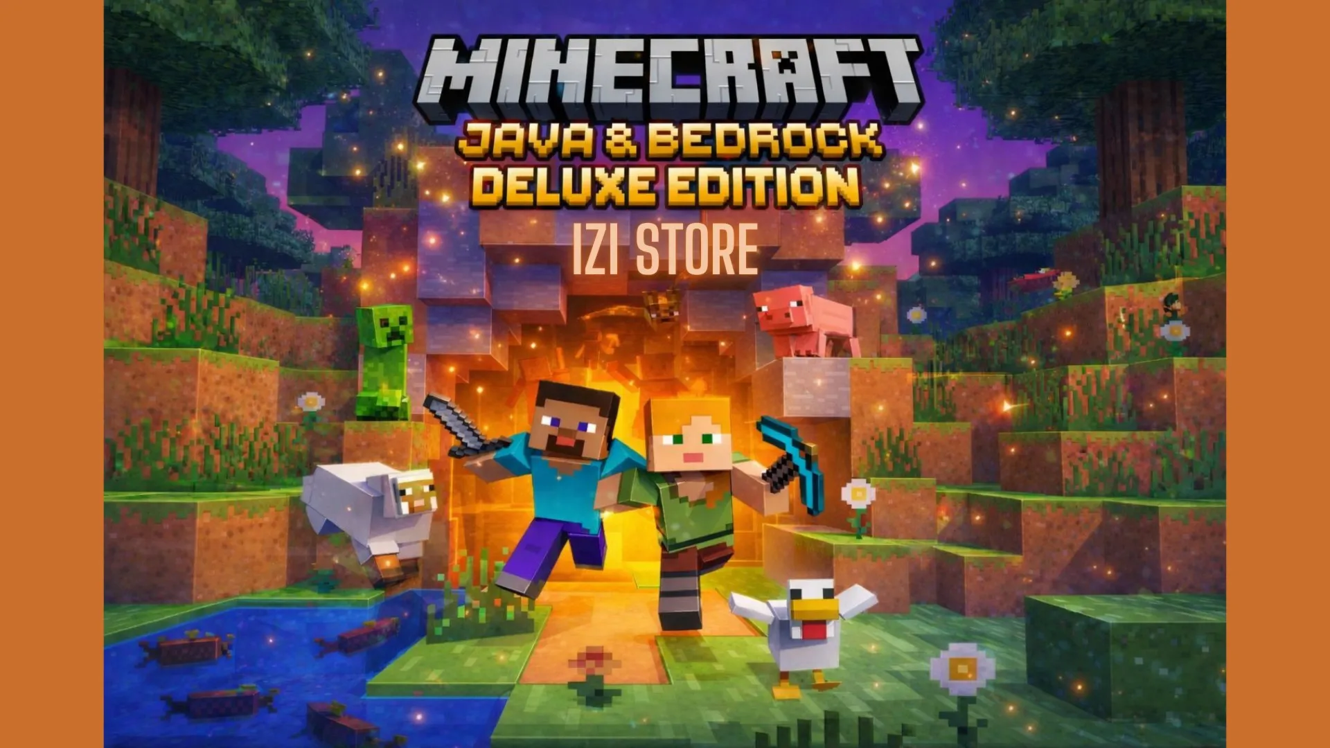  MINECRAFT: JAVA & BEDROCK & DELUXE COLLECTION | КЛЮЧ ЛИЦЕНЗИОННЫЙ 