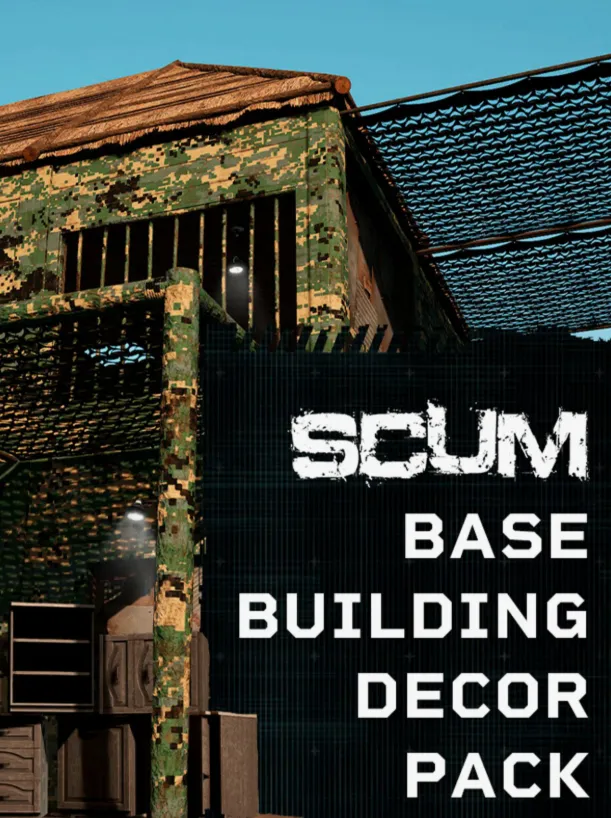  SCUM Base Building Décor Pack/Steam Ключ / РФ+СНГ