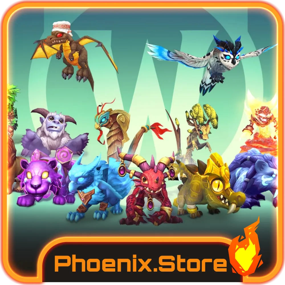 Набор питомцев «Весенние цветы»  | Украина/Молдова | WOW: Midnight