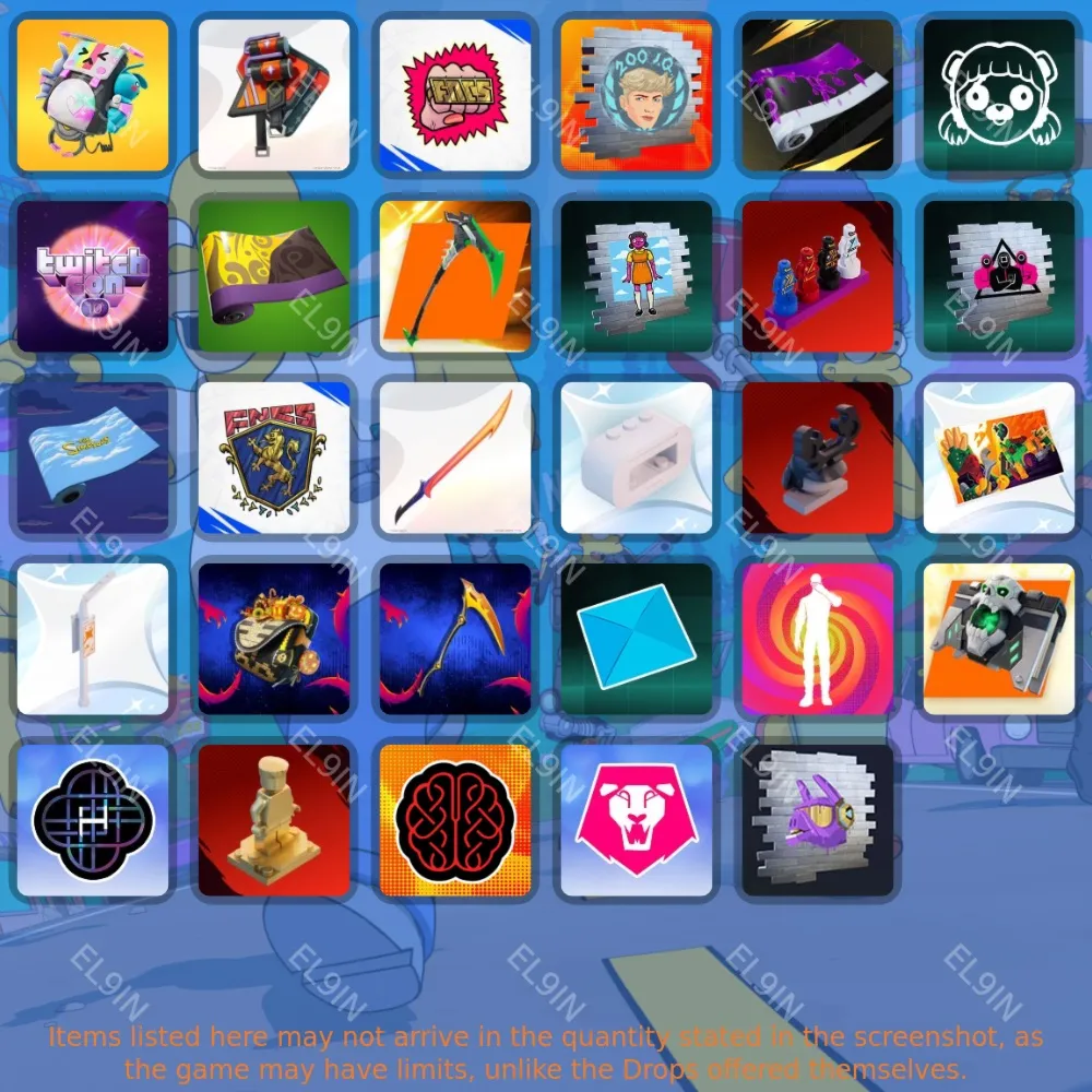 FortniteТвич Дропсы????29 предметов + 