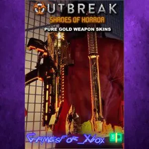 ️Outbreak Shades of Horror Pure Gold Weapon Skins XBOX DLC