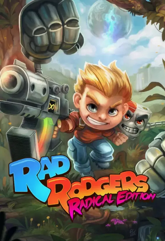  Rad Rodgers - Radical Edition/Steam Ключ / Только  Европа