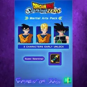 ️DRAGON BALL Sparking! ZERO Martial Arts Pack XBOX DLC