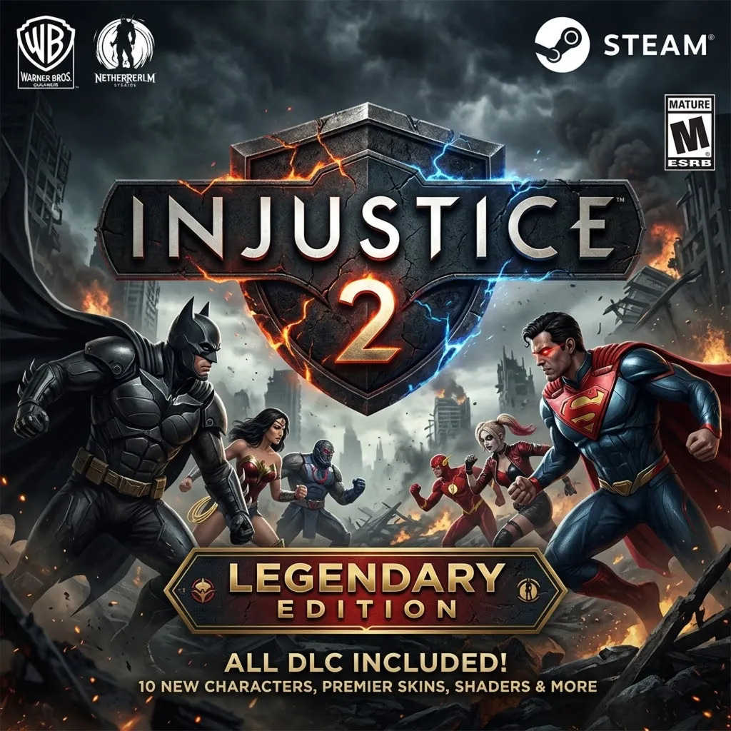 Injustice 2 Legendary Edition (Steam Ключ)