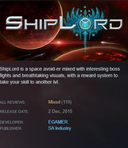 STEAM KEY - ShipLord - [РФ + REGION FREE/GLOBAL] - Автодоставка