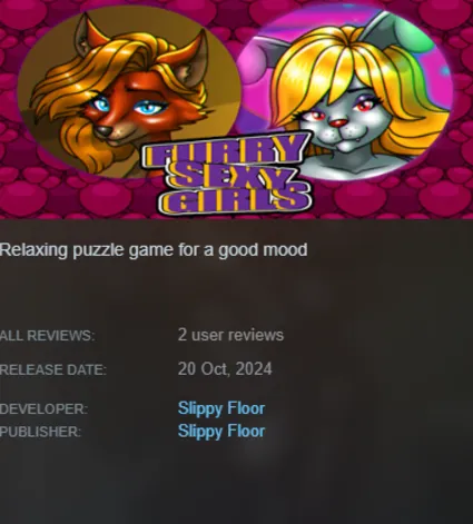 STEAM KEY - Furry Sexy Girls (18+) - [РФ + REGION FREE/GLOBAL] - Автодоставка