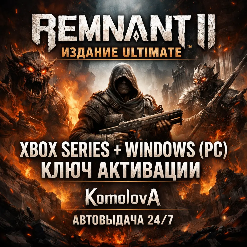 Remnant II ИЗДАНИЕ ULTIMATE XBOX SERIES X|S + WINDOWS (PC) КЛЮЧ+