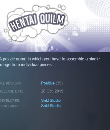 STEAM KEY - Hentai Quilm (18+) - [РФ + REGION FREE/GLOBAL] - Автодоставка