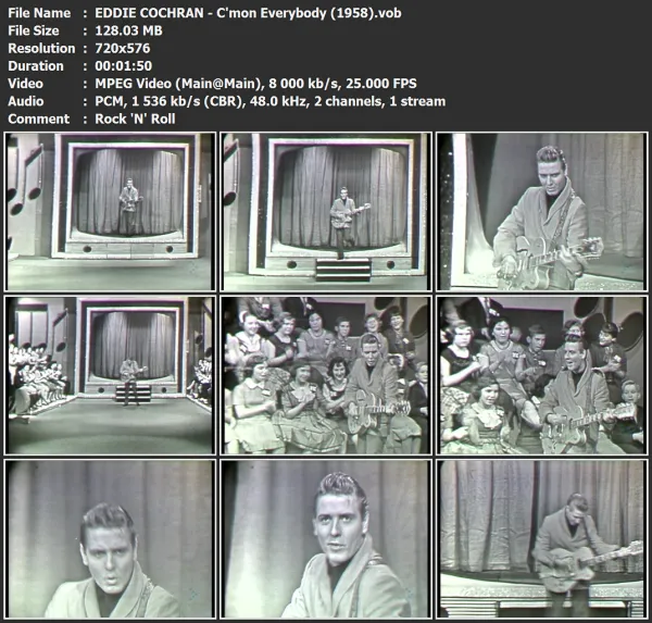EDDIE COCHRAN - C'mon Everybody