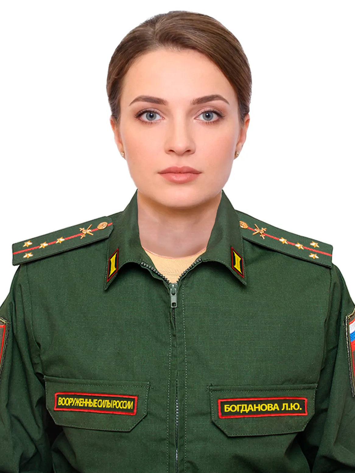 Конструктор женской офисной формы ВС РФ для Photoshop (PSD) - 3 в 1 (Женский вариант)