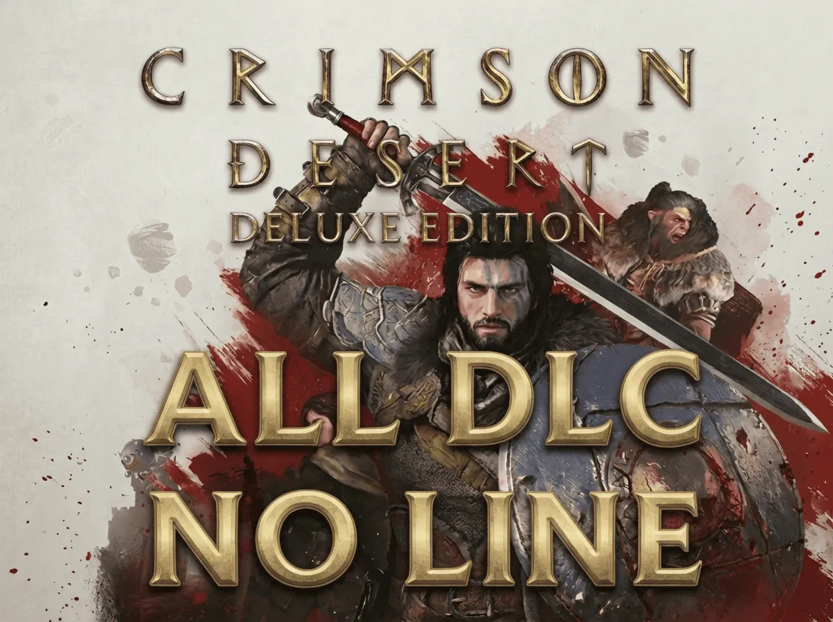 Crimson Desert Deluxe Edition • БЕЗ STEAM GUARD• БЕЗ ОЧЕРЕДИ  •  ВСЕ ДОПОЛНЕНИЯ