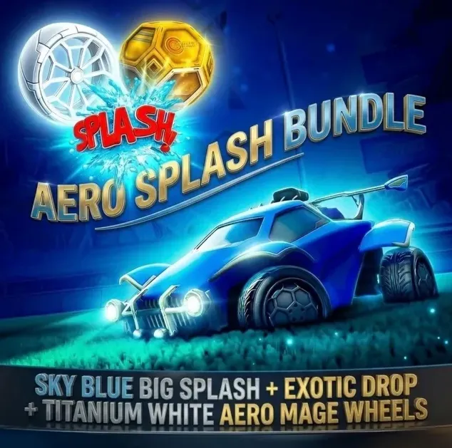 Rocket League - Набор Aero Splash Pack | PS/Xbox/Switch/ПК Ключ