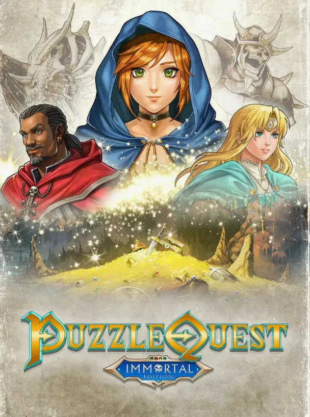  Puzzle Quest: Immortal Edition/Steam Ключ / Только Европа