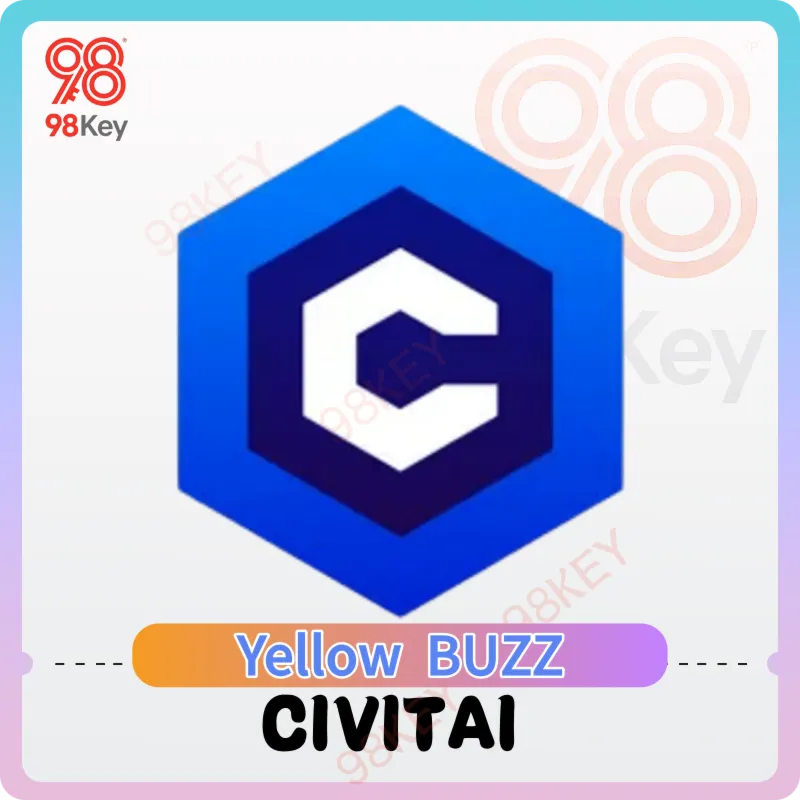 CIVITAI  AI | BUZZ TOKENS,Civitai Yellow Buzz