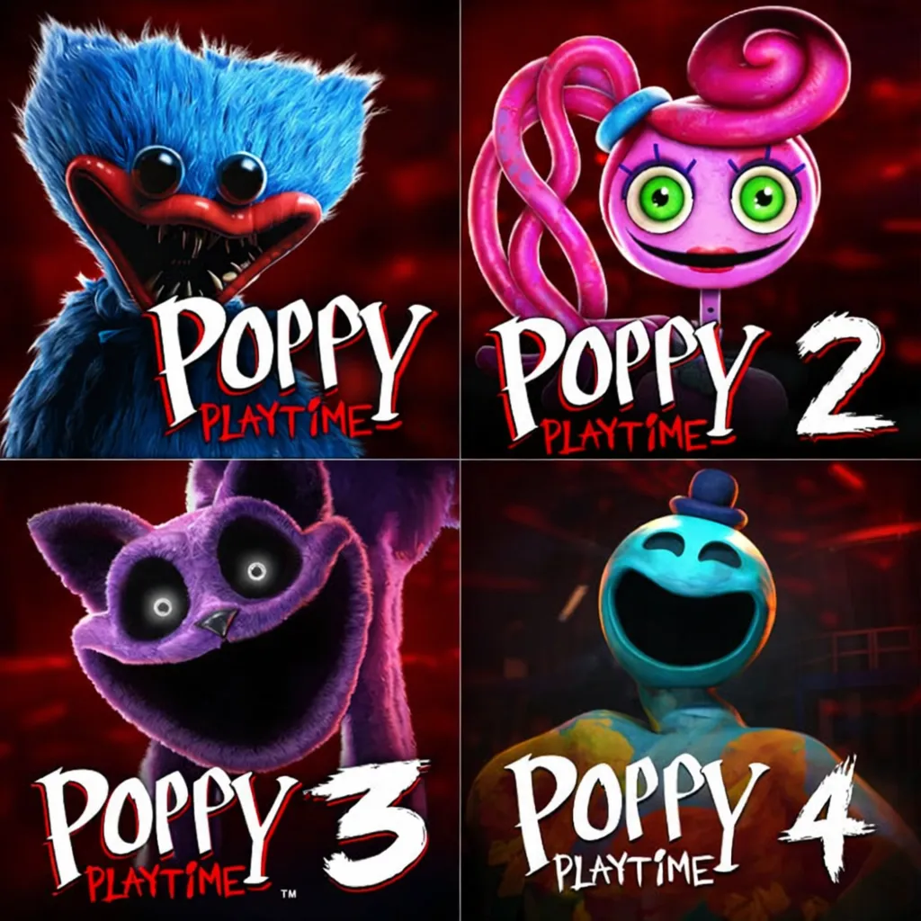 Poppy Playtime: Комплект (4 части) для учетной записи Xbox | Полный доступ