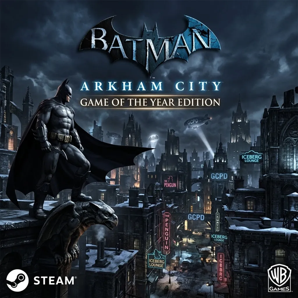 Batman Arkham City GOTY (Steam Ключ)